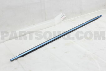 7574012341 MOULDING ASSY, REAR DOOR BELT, LH