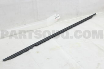 7574012341 MOULDING ASSY, REAR DOOR BELT, LH
