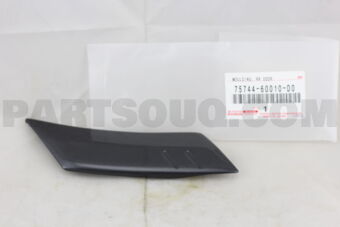 7574460010D0 Toyota MOULDING, REAR DOOR, OUTSIDE UPPER REAR LH