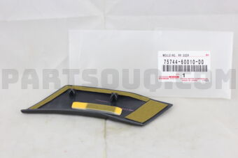 7574460010D0 Toyota MOULDING, REAR DOOR, OUTSIDE UPPER REAR LH