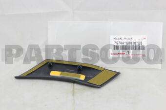 7574460010D0 MOULDING, REAR DOOR, OUTSIDE UPP