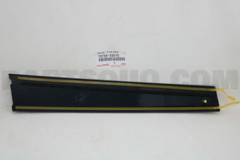 7575533010 MOULDING, FRONT DOOR WINDOW FRAME,