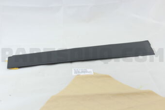 7576160050 MOULDING, REAR DOOR WINDOW FRAME, 