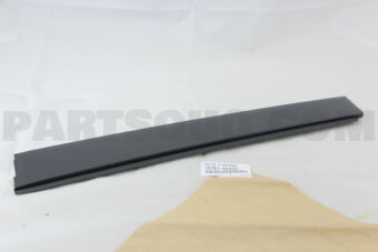 7576160050 MOULDING, REAR DOOR WINDOW FRAME, 