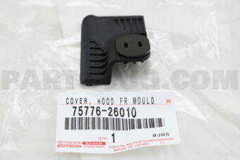 7577626010 COVER, HOOD FRONT MOULDING END, LH