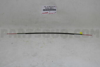 7579460011 PAD, FRONT DOOR OUTSIDE MOULDING, 