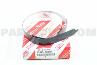 7592560010 TAPE, BLACK OUT, NO.3 RH
