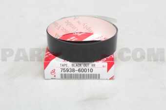 7593860010 TAPE, BLACK OUT, INNER UPPER LH