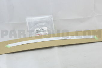 7597860180 STRIPE, REAR DOOR OUTSIDE, LOWER L