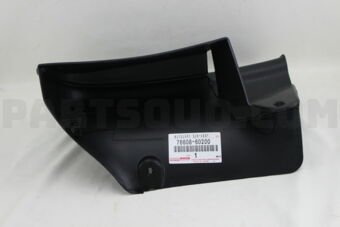 7660860200 MUDGUARD SUB-ASSY, QUARTER PANEL, 