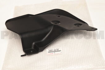 7662160160 MUDGUARD, FRONT FENDER, RH