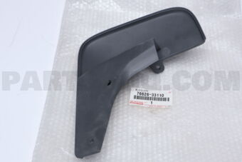 7662633110 Toyota MUDGUARD SUB-ASSY, QUARTER PANEL, REAR LH