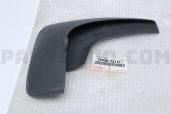7662633110 Toyota MUDGUARD SUB-ASSY, QUARTER PANEL, REAR LH