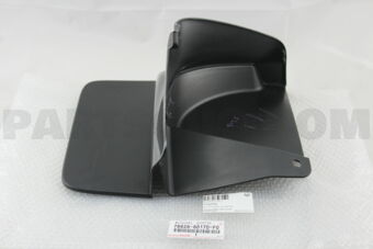 7662660170F0 MUDGUARD, QUARTER PANEL, REAR LH