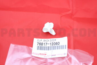 7681712060 CLIP, BACK DOOR OUTSIDE GARNISH