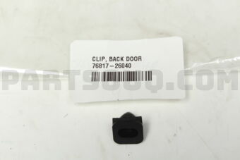 7681726040 CLIP, BACK DOOR OUTSIDE GARNISH