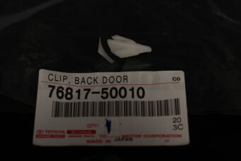 7681750010 CLIP, BACK DOOR OUTSIDE GARNISH