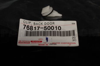 7681750010 CLIP, BACK DOOR OUTSIDE GARNISH