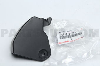 7691728080 MUDGUARD, QUARTER PANEL, RH