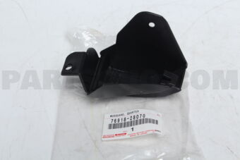 7691828070 MUDGUARD, QUARTER PANEL, LH