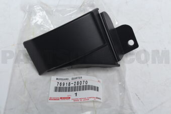 7691828070 MUDGUARD, QUARTER PANEL, LH