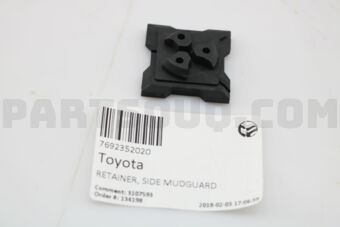 7692352020 RETAINER, SIDE MUDGUARD