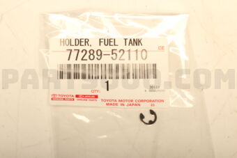 7728952110 Toyota HOLDER, FUEL TANK PIPE SETTING