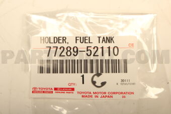 7728952110 Toyota HOLDER, FUEL TANK PIPE SETTING