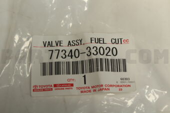 7734033020 VALVE ASSY, FUEL CUT OFF W/TUBE