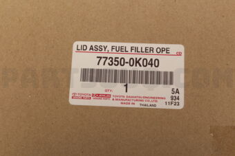 773500K040 LID ASSY, FUEL FILLER OPENING