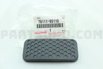 7811195110 PAD, ACCELERATOR PEDAL