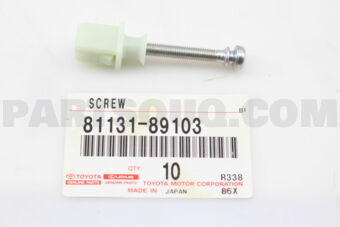 8113189103 SCREW, HEADLAMP ADJUSTING