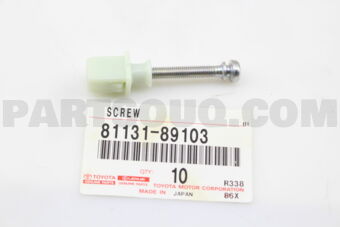 8113189103 SCREW, HEADLAMP ADJUSTING