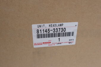 8114533730 Toyota UNIT ASSY, HEADLAMP, RH