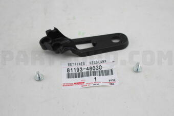 8119348030 RETAINER, HEADLAMP PROTECTOR, UPR 