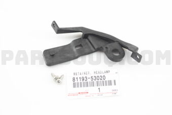 8119353020 RETAINER, RH HEADLAMP PROTECTOR, U