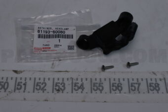 8119360080 RETAINER, RH HEADLAMP PROTECTOR, UPR RH
