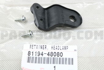 8119448080 RETAINER, HEADLAMP PROTECTOR, UPR 