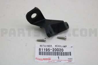 8119520020 RETAINER, HEADLAMP PROTECTOR, LWR 