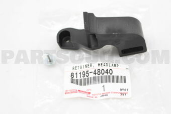 8119548040 RETAINER, HEADLAMP PROTECTOR, LWR 