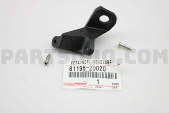 8119620020 RETAINER, HEADLAMP PROTECTOR, LWR 