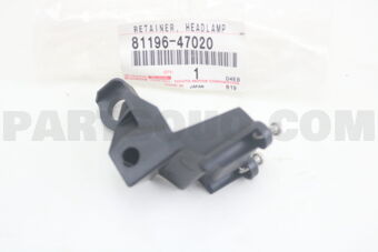 8119647020 RETAINER, HEADLAMP PROTECTOR, LWR 