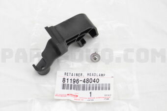 8119648040 RETAINER, HEADLAMP PROTECTOR, LWR 