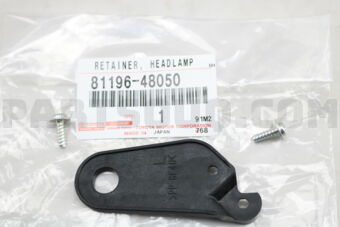 8119648050 RETAINER, HEADLAMP PROTECTOR, LWR 
