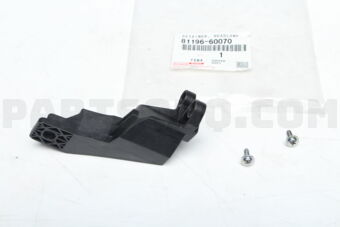 8119660070 RETAINER, LH HEADLAMP PROTECTOR, LWR LH