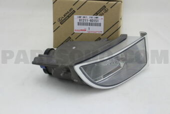 8121160151 LAMP UNIT, FOG LAMP, RH