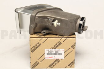 8121160151 LAMP UNIT, FOG LAMP, RH