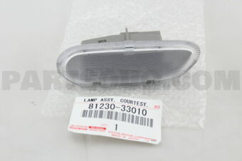 8123033010 LAMP ASSY, COURTESY