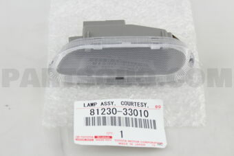8123033010 LAMP ASSY, COURTESY