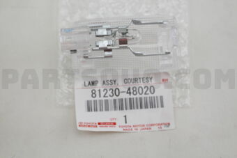 8123048020 LAMP ASSY, COURTESY, RH/LH